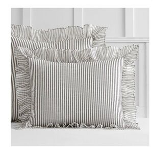PB Teen Ruffle Stripe Shams